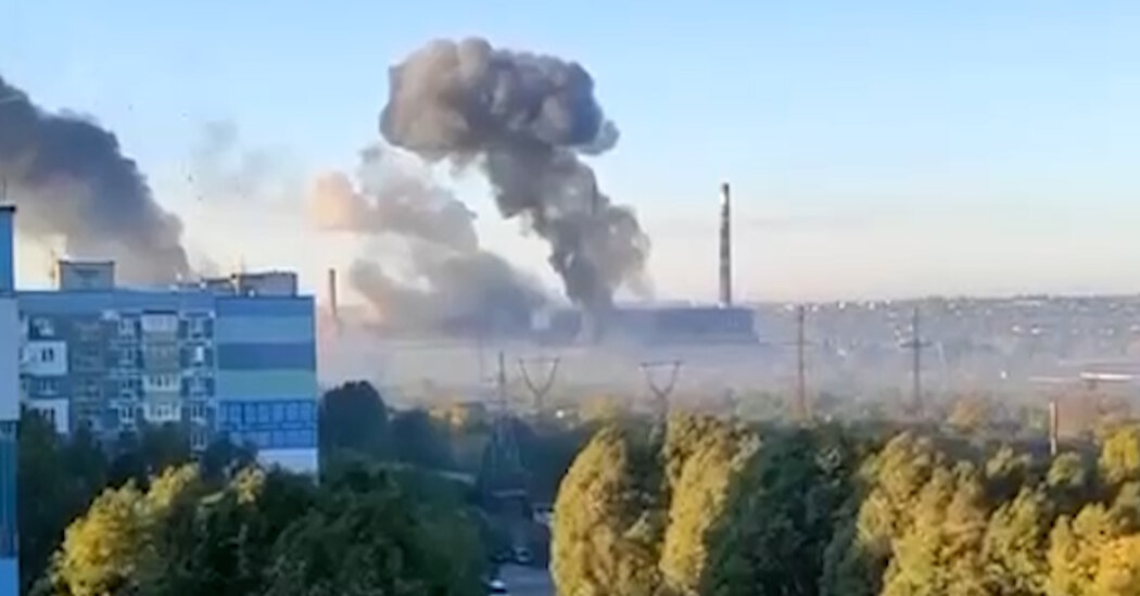 Ukraine Updates: Russian Strikes Trigger Power Outages