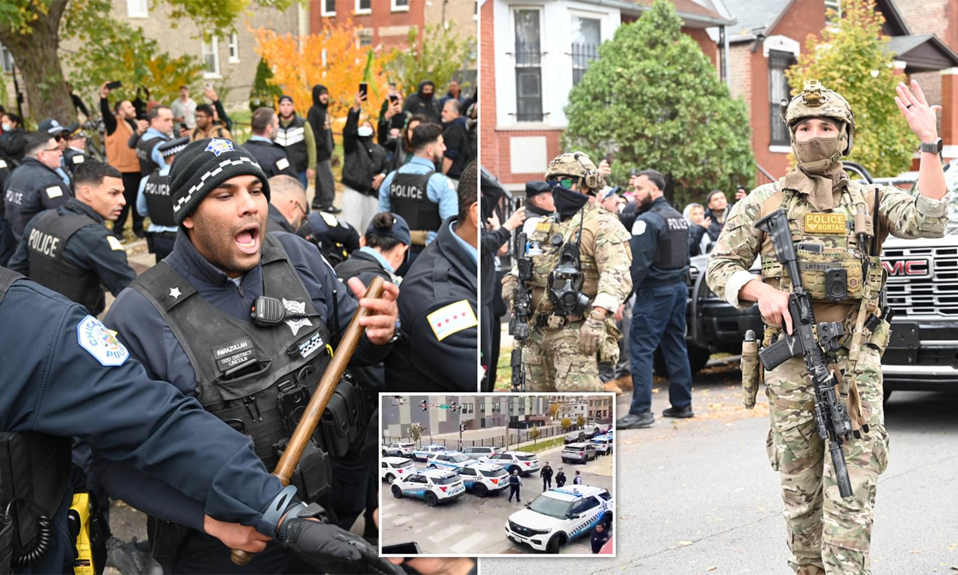 ICE agents shot in Chicago drive-by as threats escalate